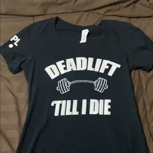 GWPL black dead lift TEE